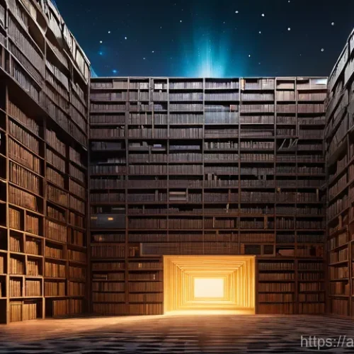 효과적인 정보 계층화를 위한 교육 자료 - **Prompt:** "A highly detailed digital painting depicting the transformation of raw information into...