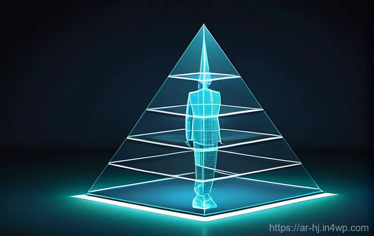 효과적인 정보 계층화를 위한 교육 자료 - **Prompt:** "A highly detailed digital painting depicting the transformation of raw information into...